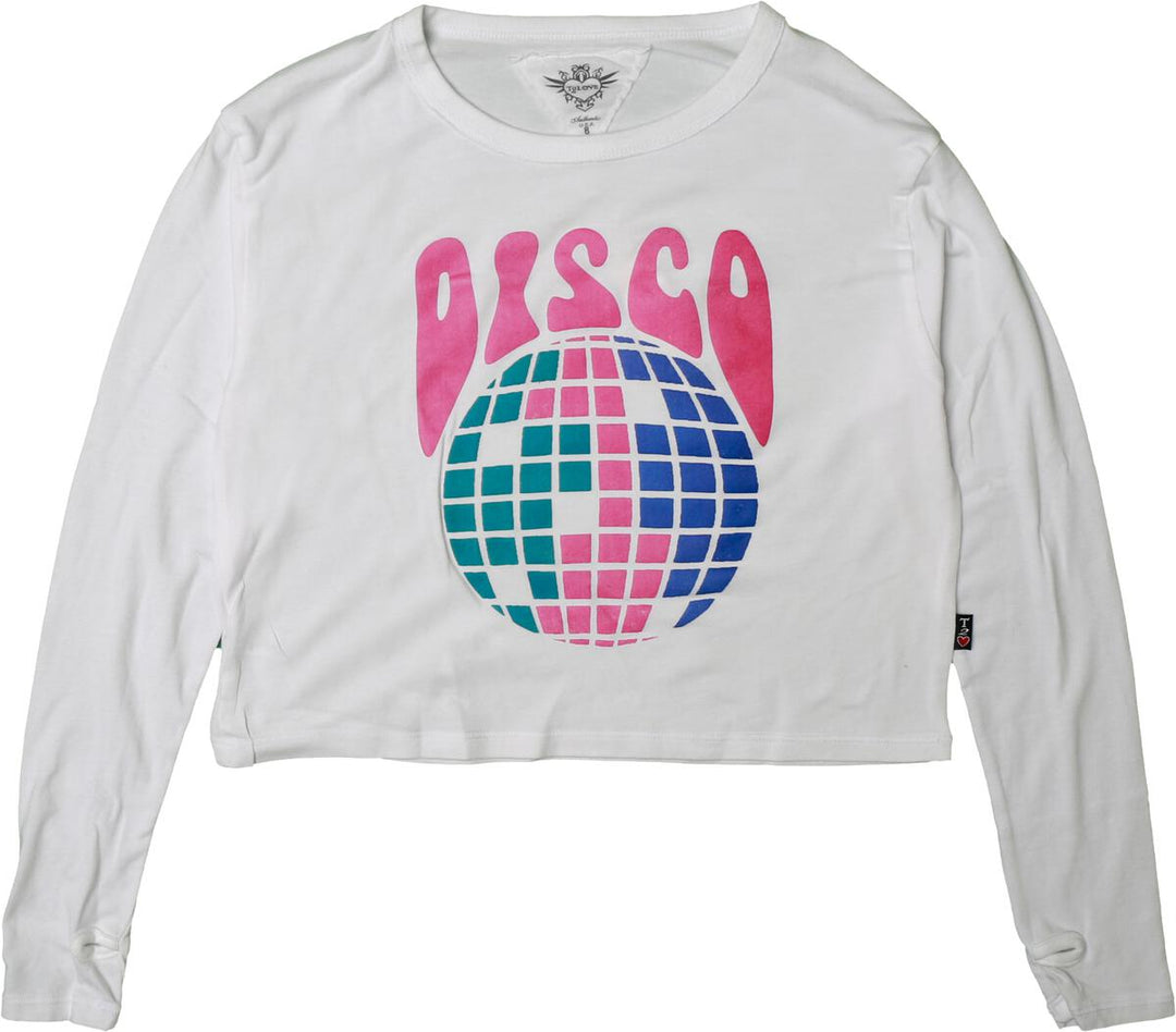 Disco Ball Long Sleeve Tee