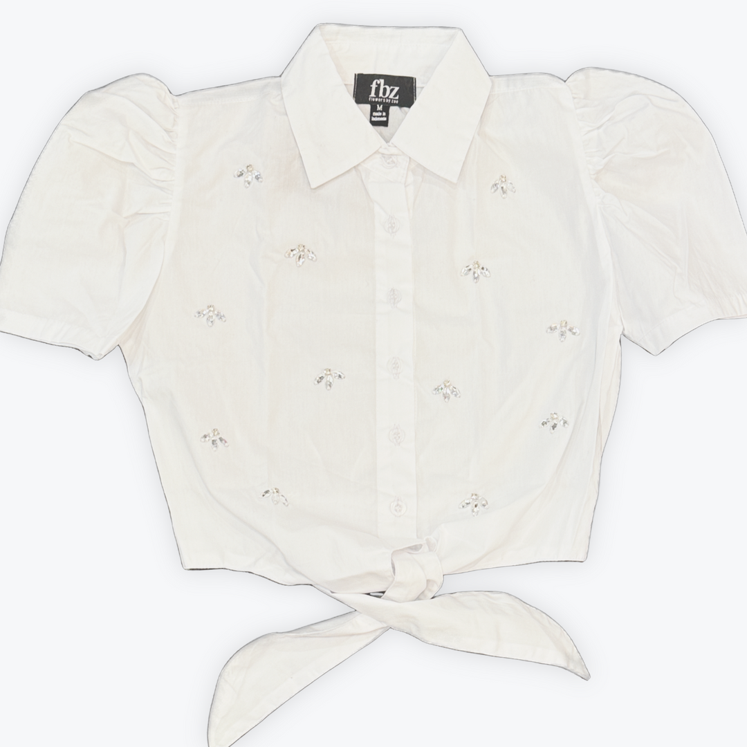 FBZ Poplin Shirt with Stones