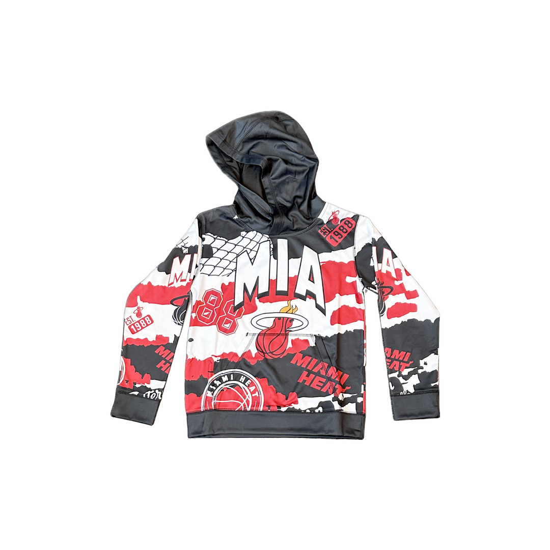Miami Heat Over The Limit Sublimated Hoodie