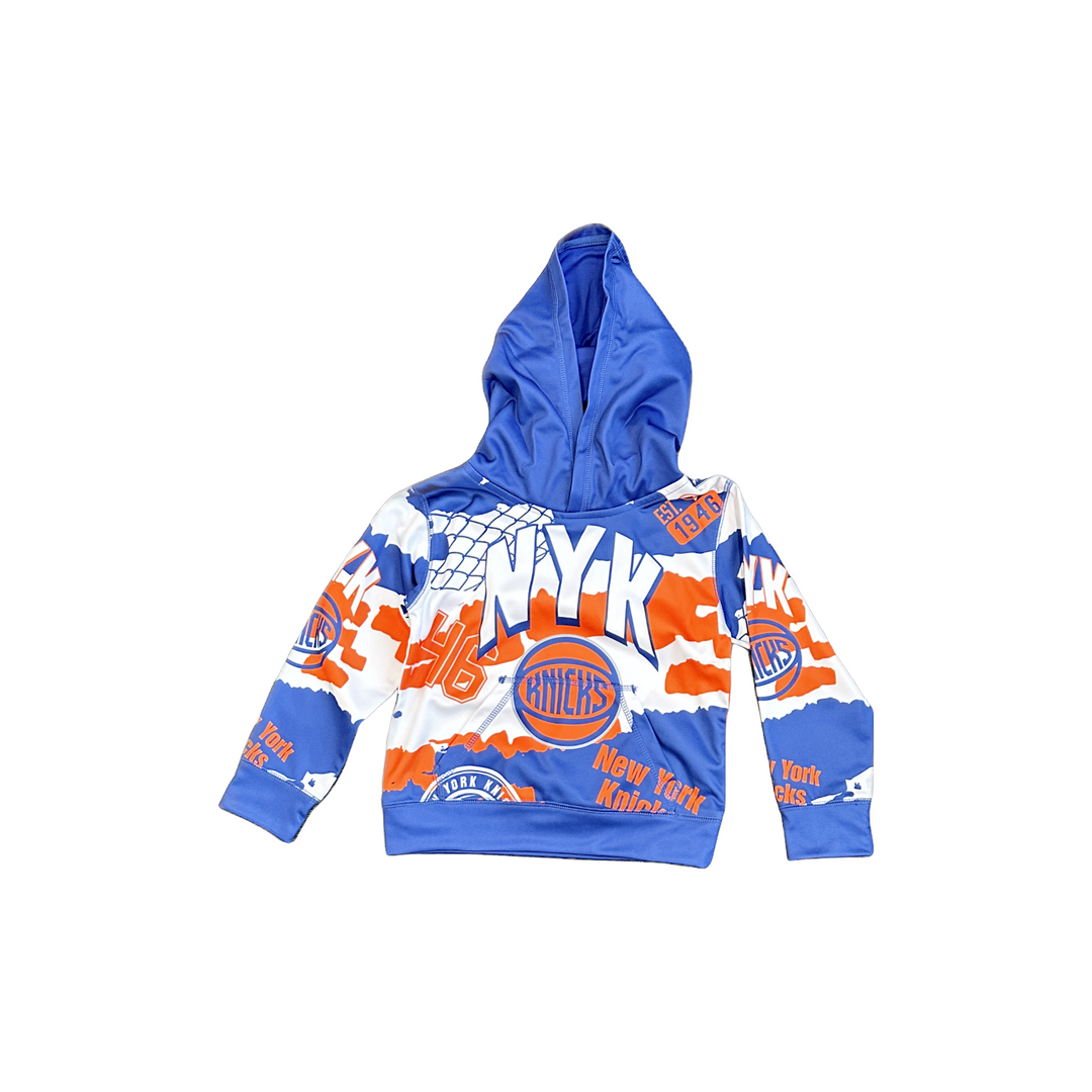 NY Knicks Over The Limit Sublimated Hoodie