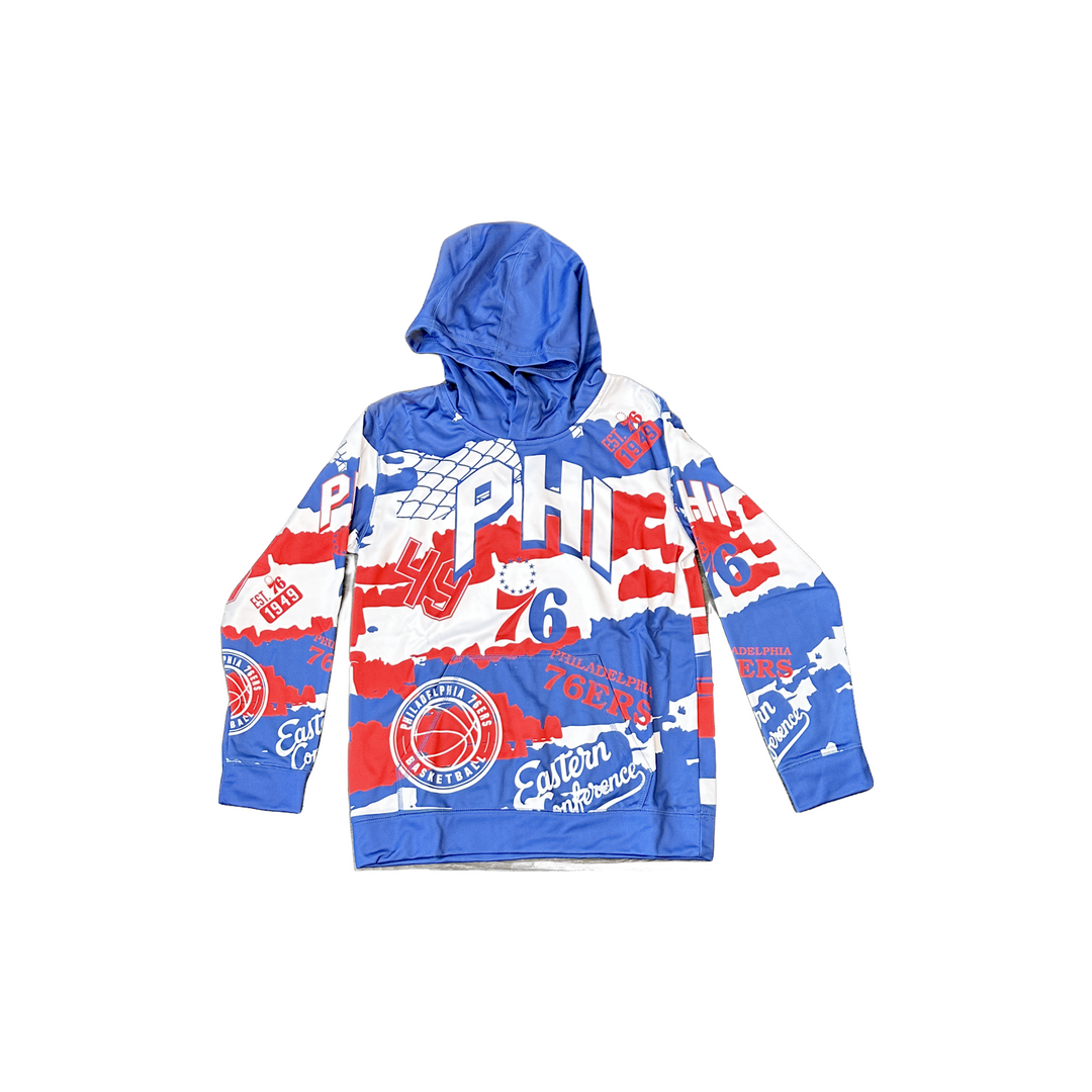 Philadelphia 76ers Over The Limit Sublimated Hoodie