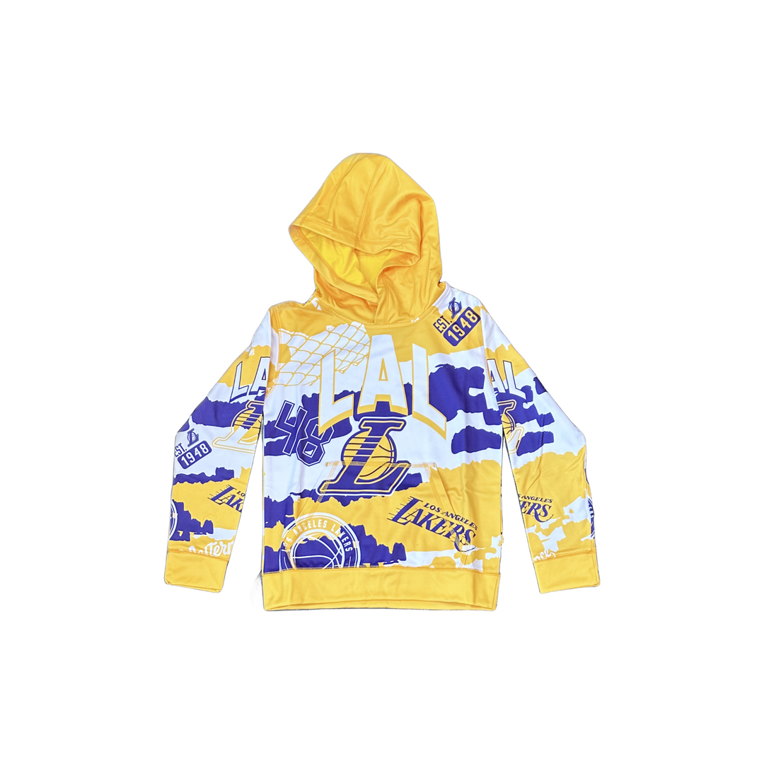 LA Lakers Over the Limit Sublimated Hoodie