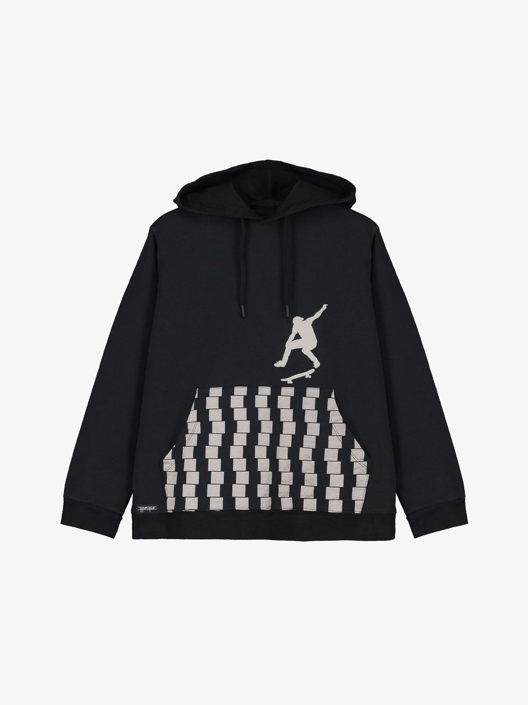 Optical Effect Big Hoodie
