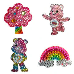 Sticker Beans Care Bears Set of 4