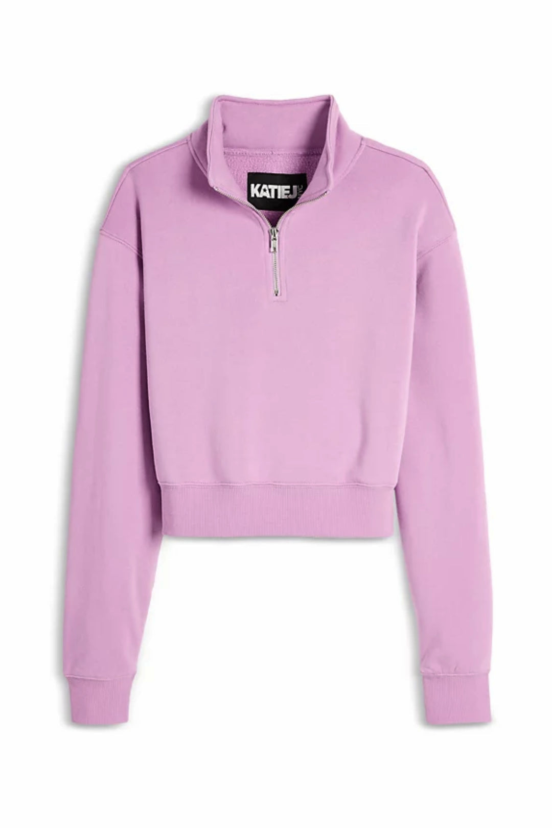 Katie J Dylan 3 Quarter Zip Sweatshirt