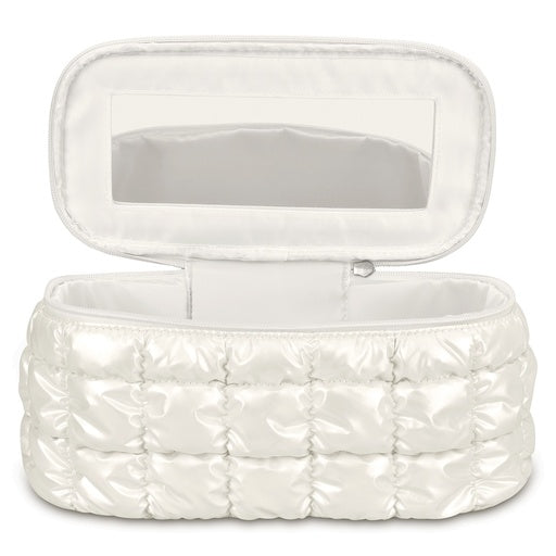 IScream Shiny Puffer Cosmetic Case
