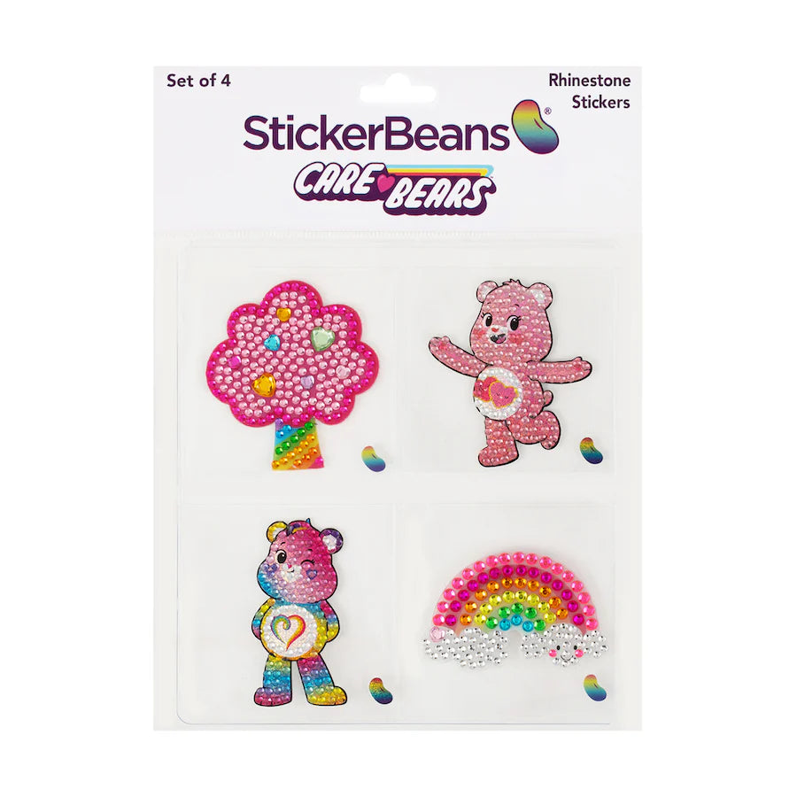 Sticker Beans Care Bears Set of 4