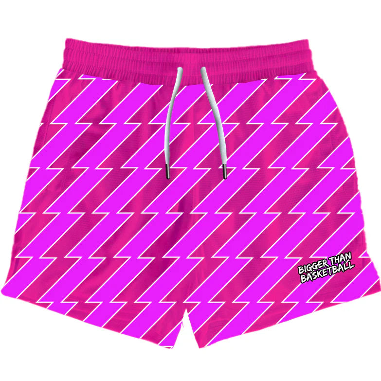 BTB Zig Zag Shorts Pink