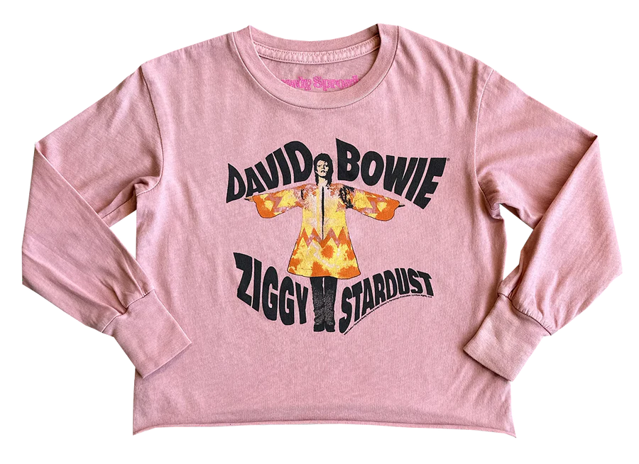 David Bowie Long Sleeve Tee