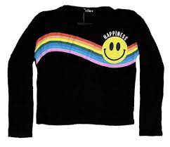Happiness Long Sleeve Crew