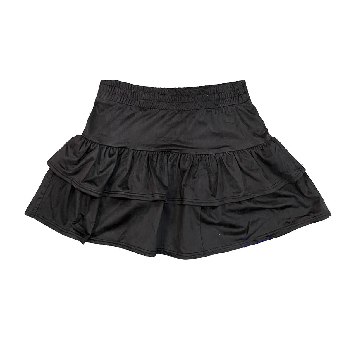 Black Suede Skirt