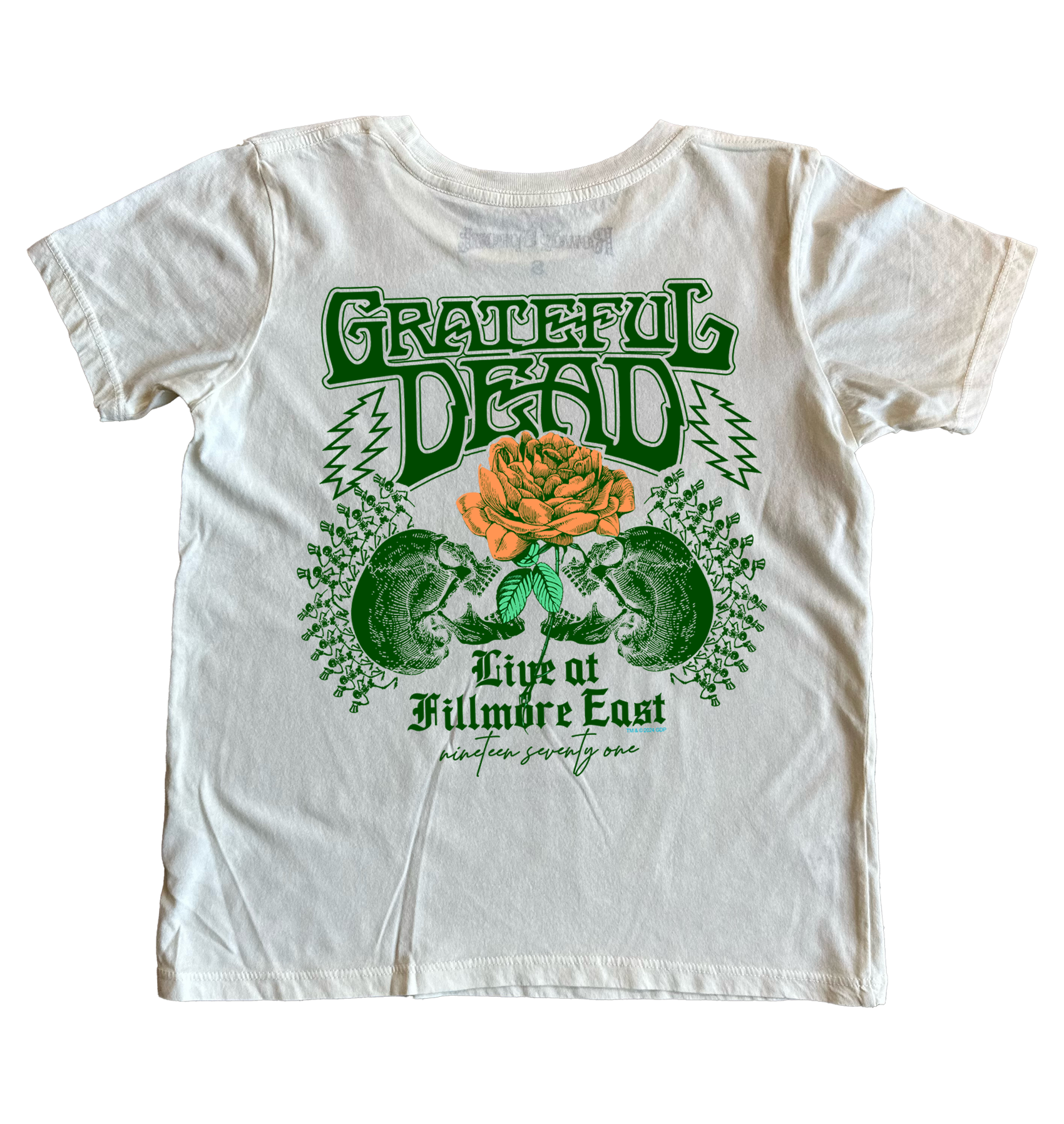 Rowdy Sprout Grateful Dead Skull & Rose Tee