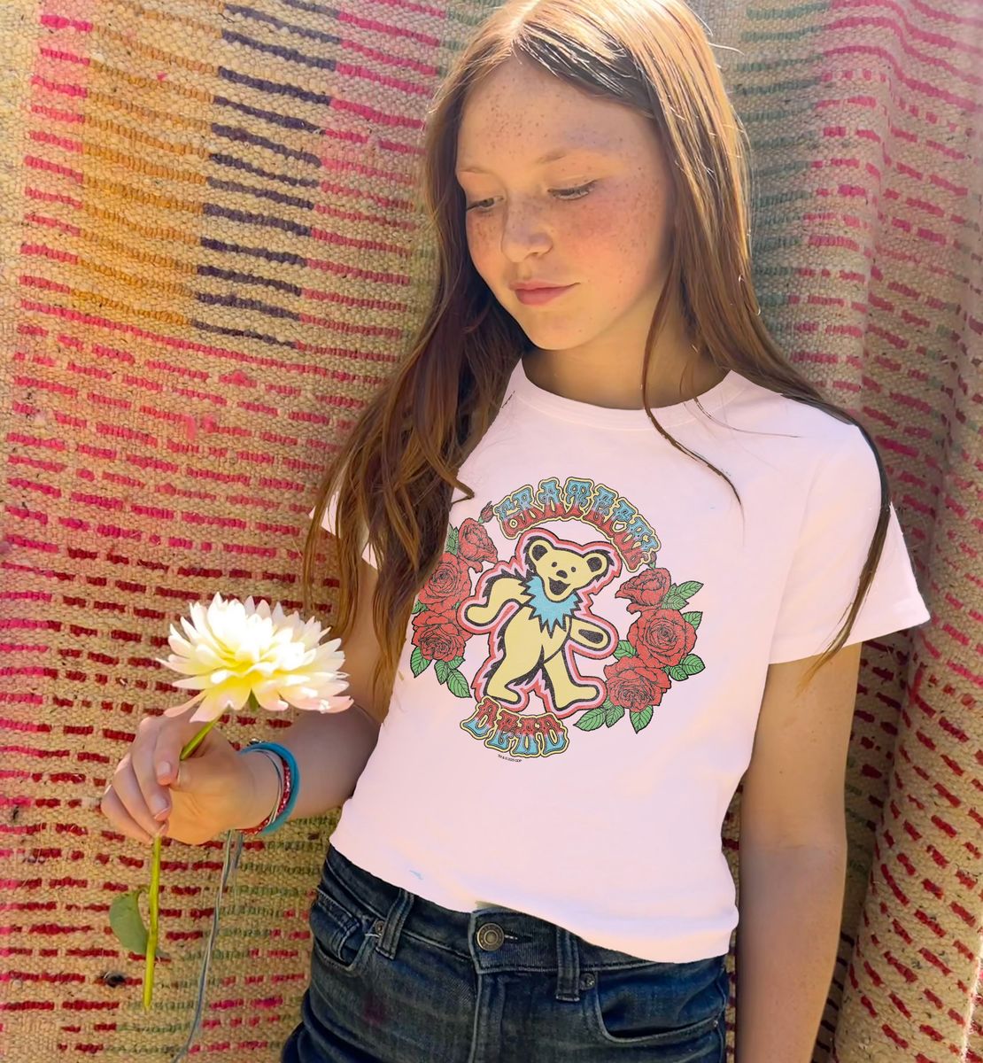 Rowdy Sprout Grateful Dead Baby Tee