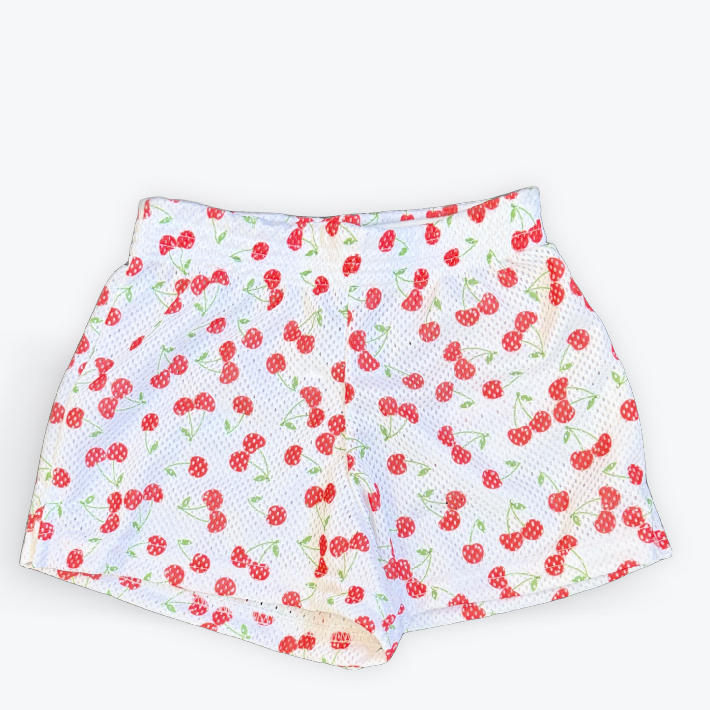 Dori Cherry Mesh Shorts