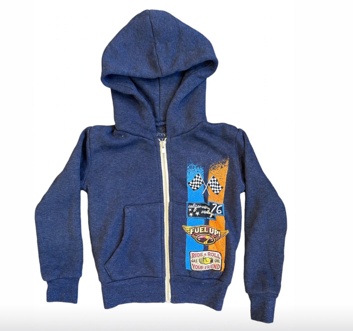 Californian Vintage Fuel Zip Hoodie