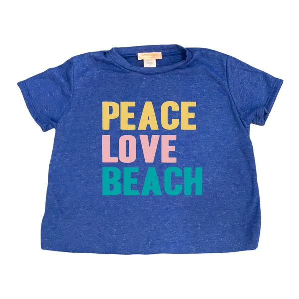 Tweenstyle Peace Love Beach Tee