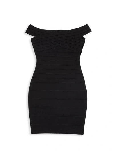 Katie J Bandage Off Shoulder Dress