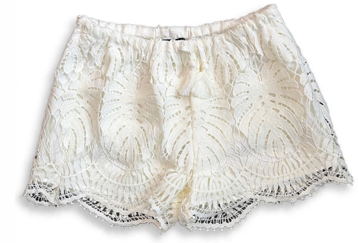 Katie J Nolan Shorts-Cream