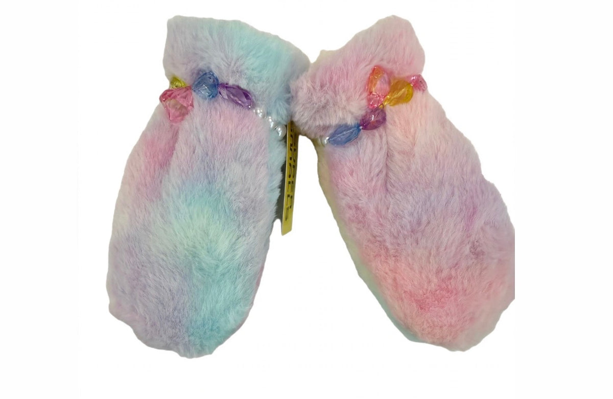 Super Smalls Rainbow Jeweled Mittens