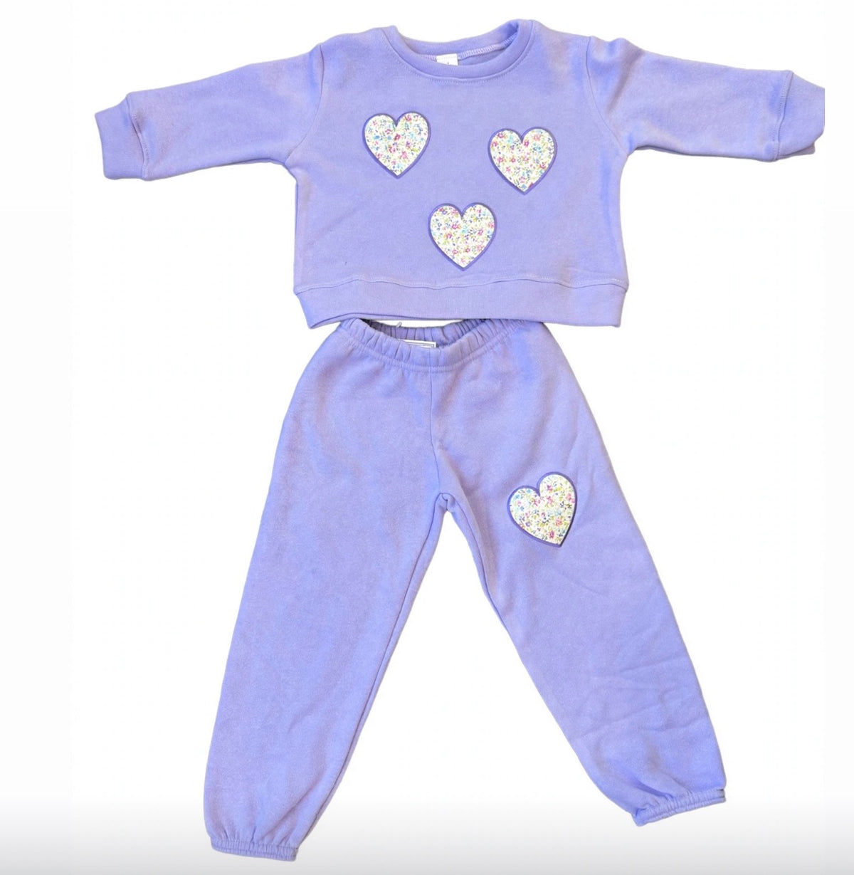 Dori Purple Patch Heart Set