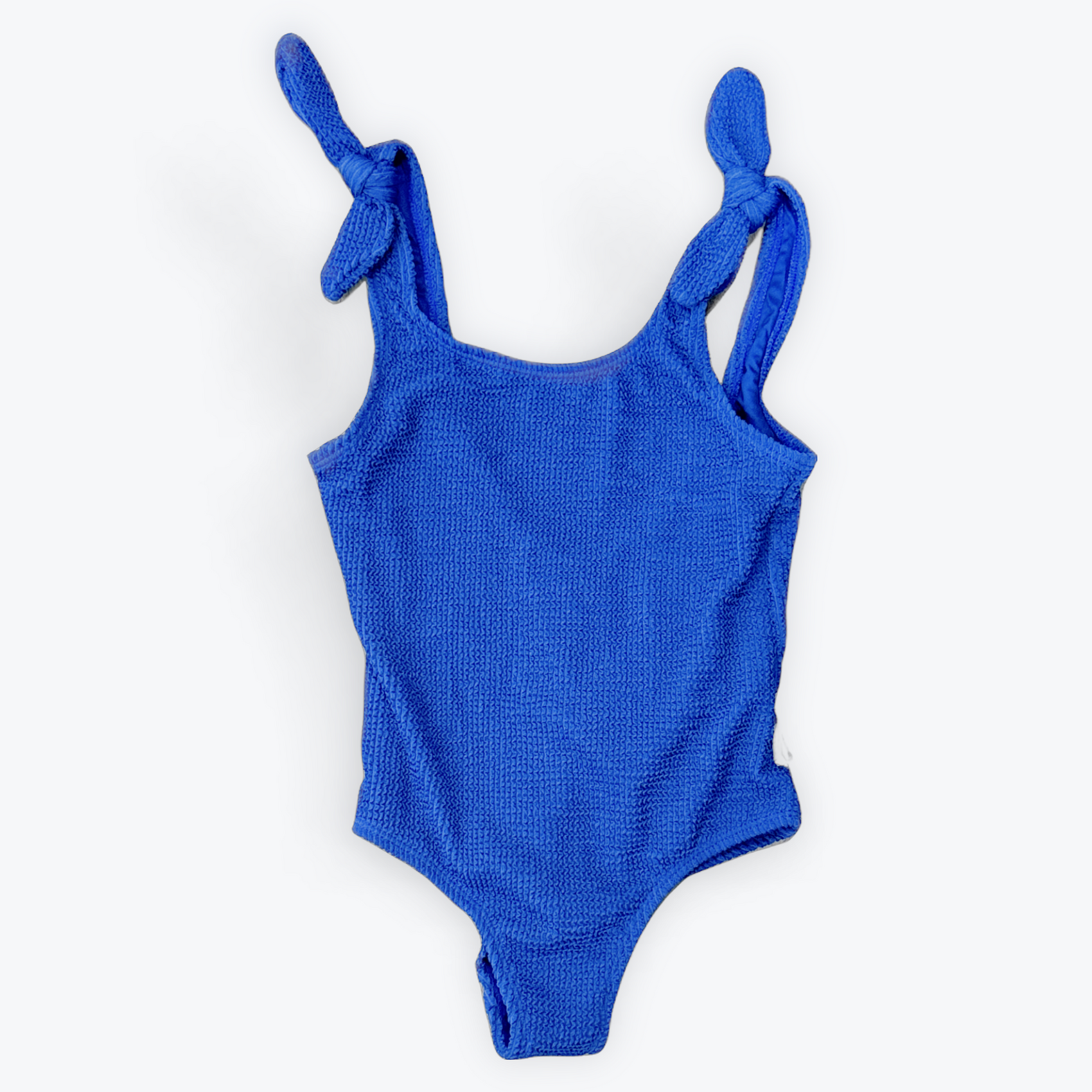 Limeapple Crinkle Bow One Piece