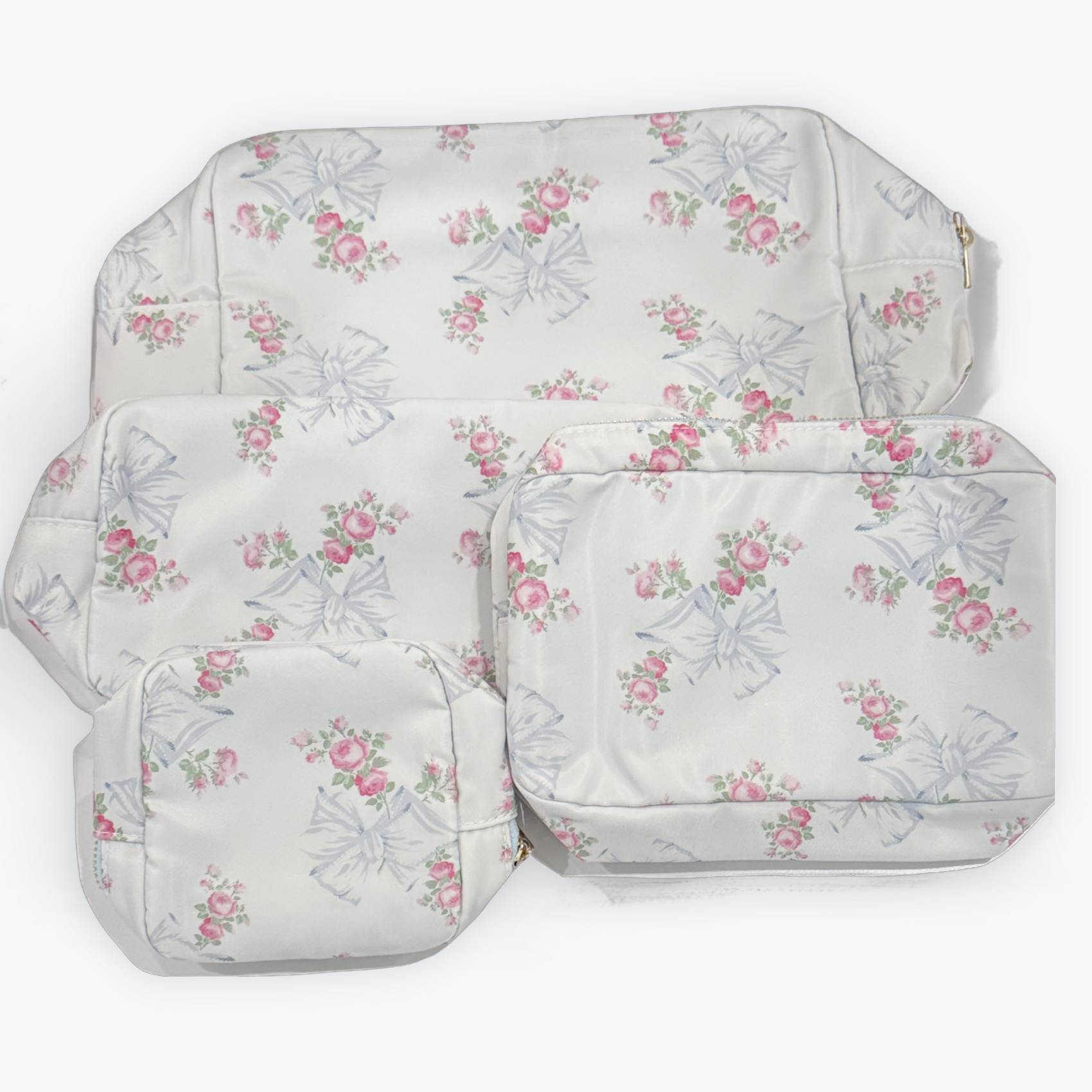Nylon Shabby Chic Makeup Bags