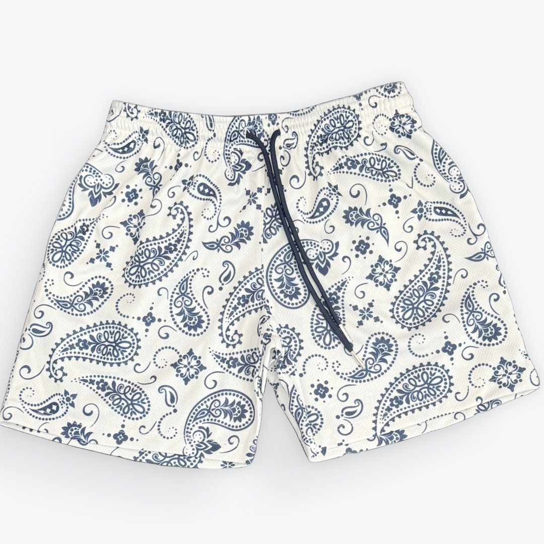 Drip Paisley Paradise Shorts