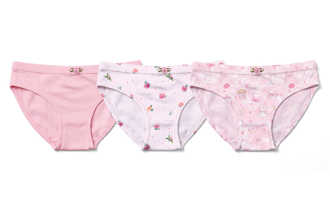 Limeapple Girls Underwear 3 Piece Set