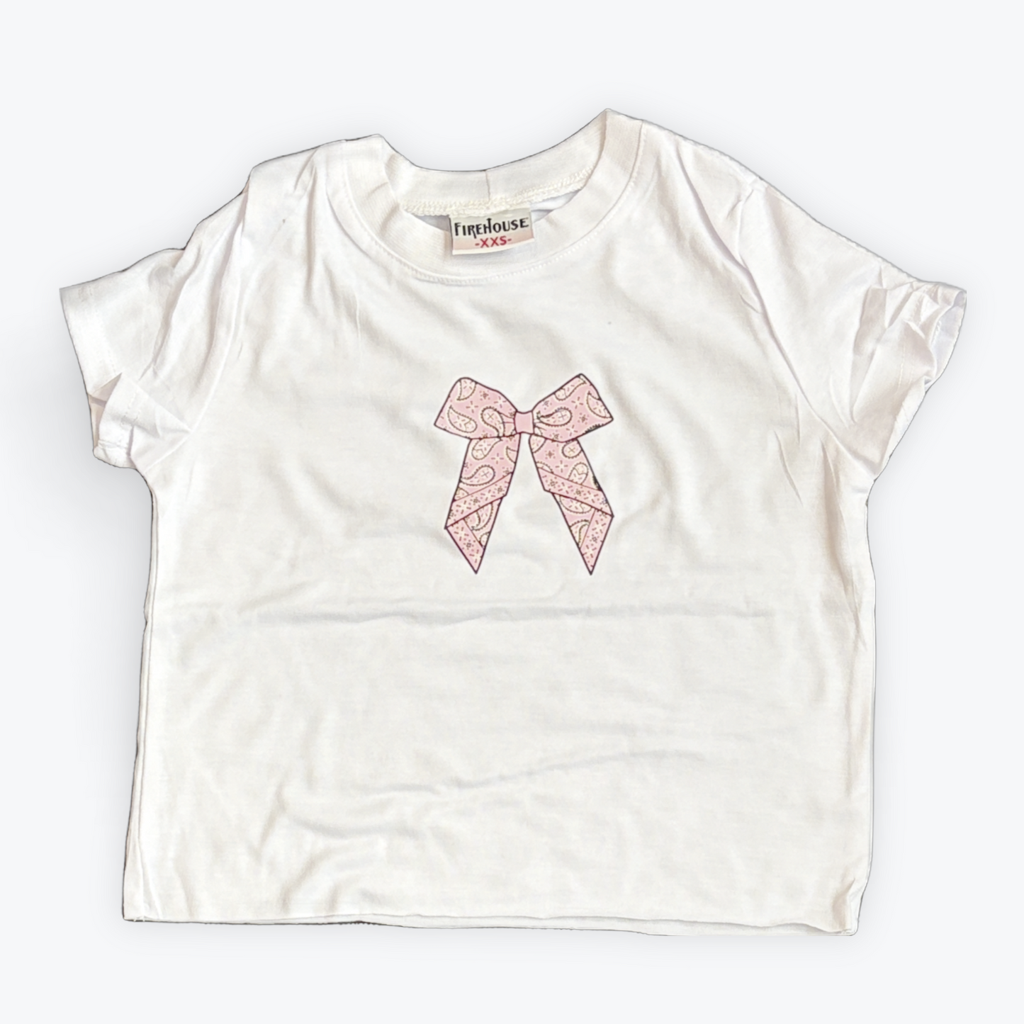 Firehouse Bandana Bow Tee