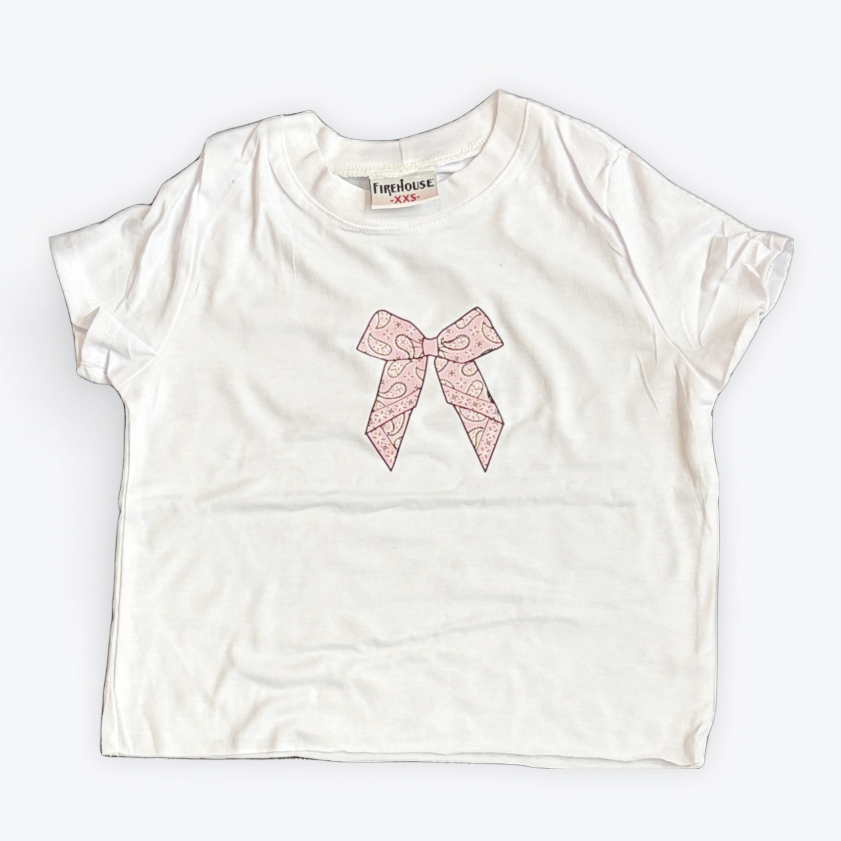 Firehouse Bandana Bow Tee