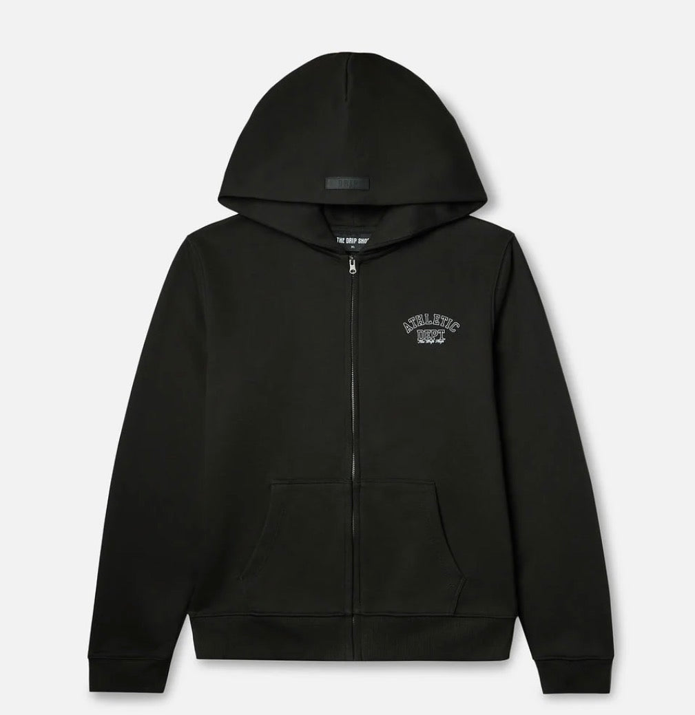 Drip Athletic Zip Hoodie Black