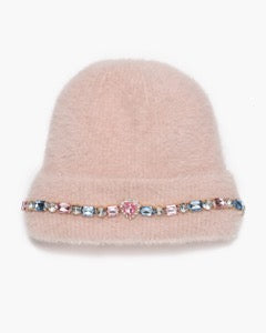Super Smalls Cotton Candy Jeweled Beanie