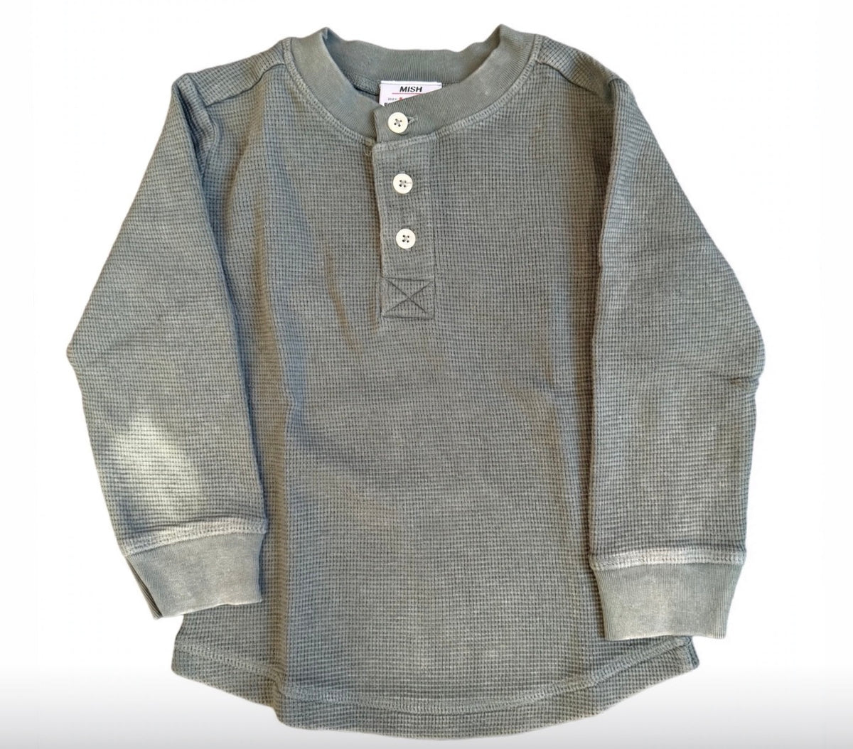 Mish Thermal Henley Olive
