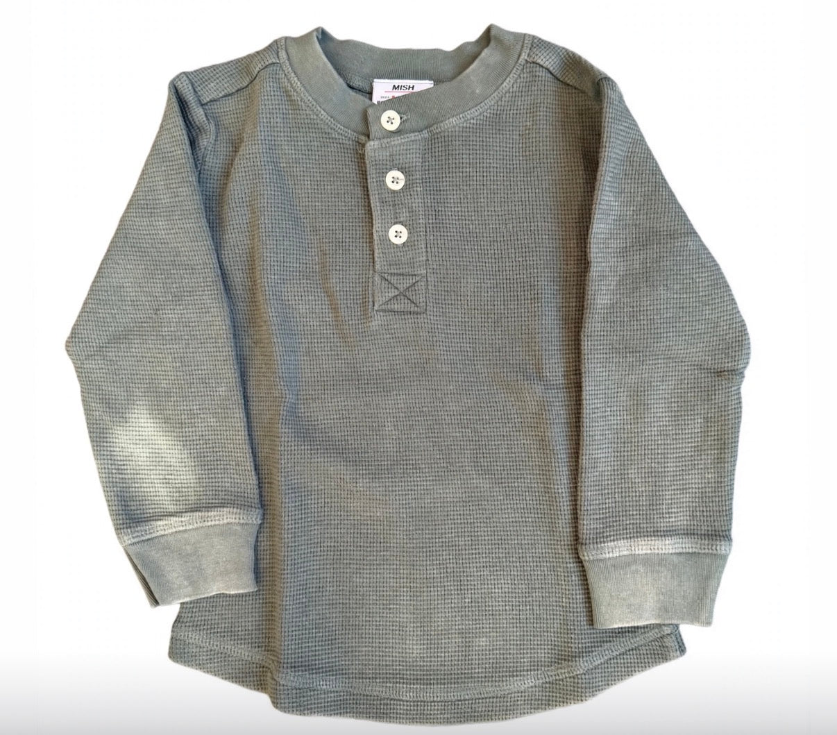 Mish Thermal Henley Olive