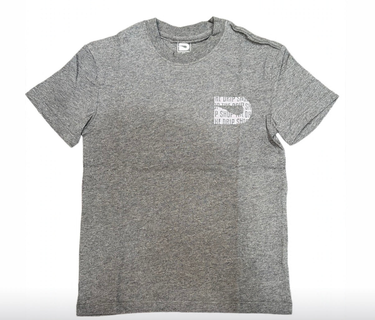 Drip Icon Tee Charcoal