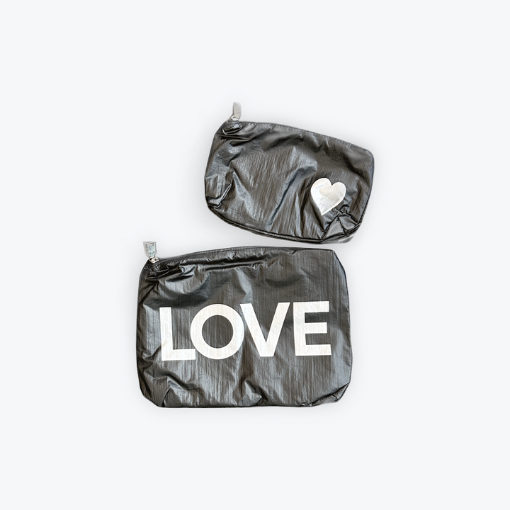 Love Heart Makeup Bags