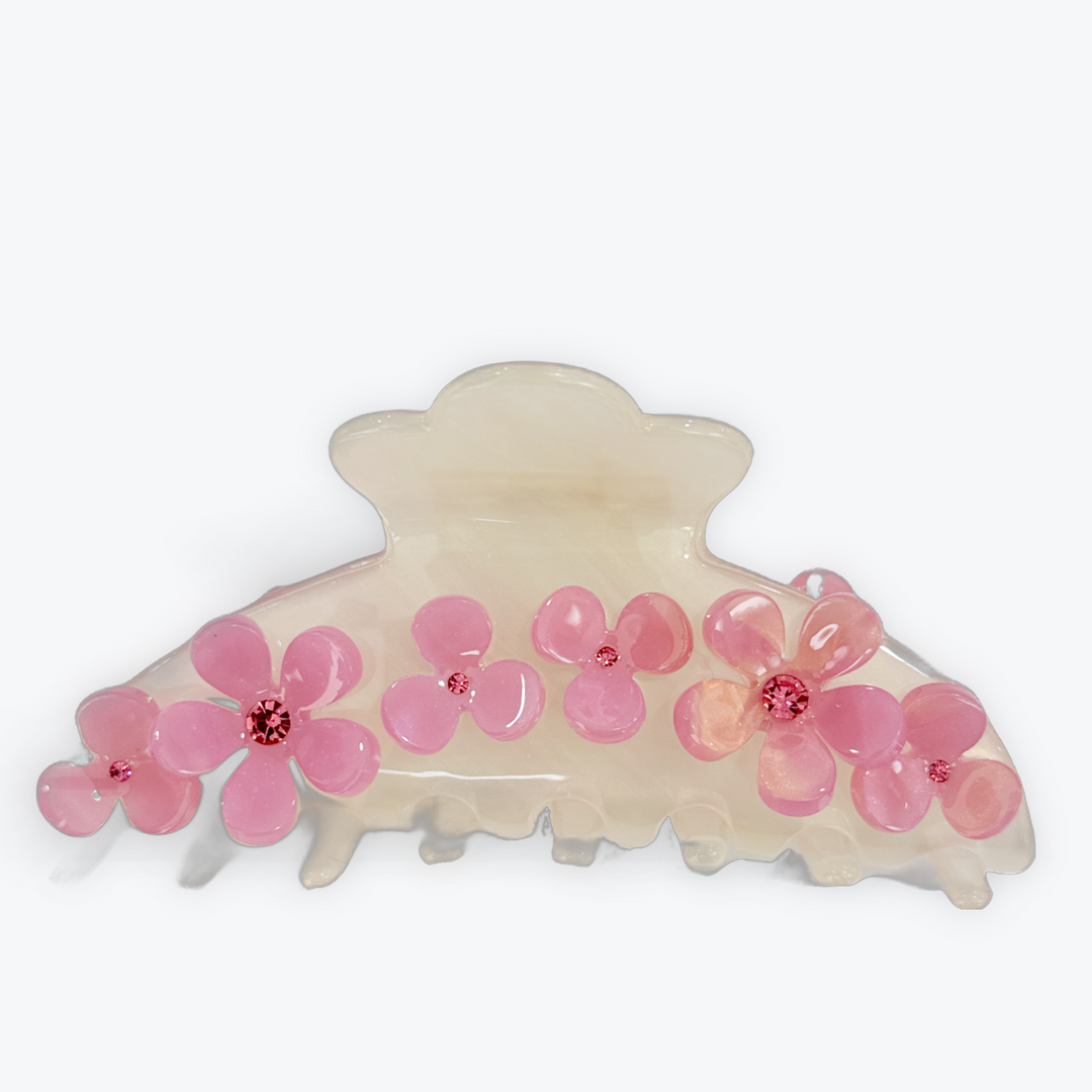 Acrylic Flower Clip