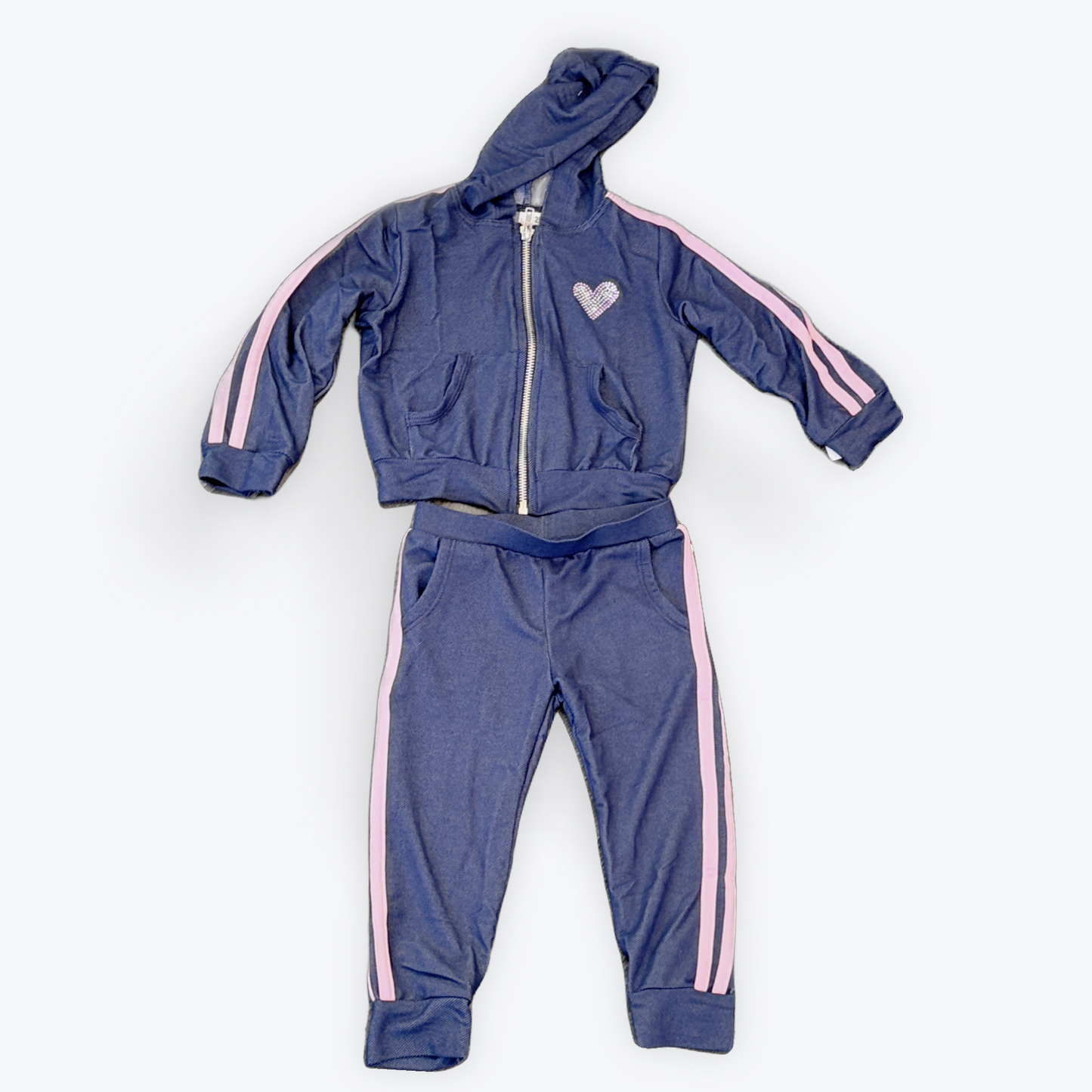 Sofi Denim Stripe Set