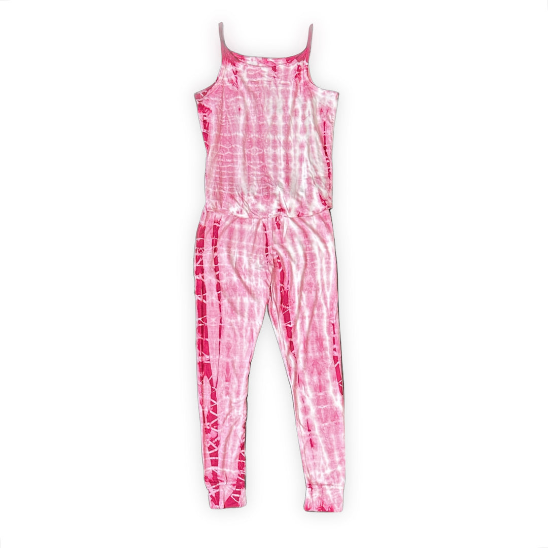 Rowdy Sprout Pink Tank TD Pajama Set