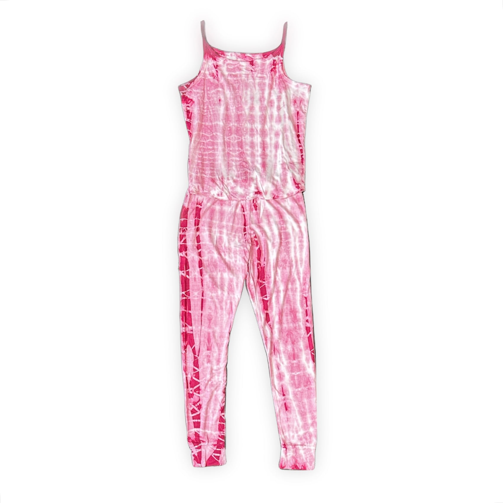 Rowdy Sprout Pink Tank TD Pajama Set