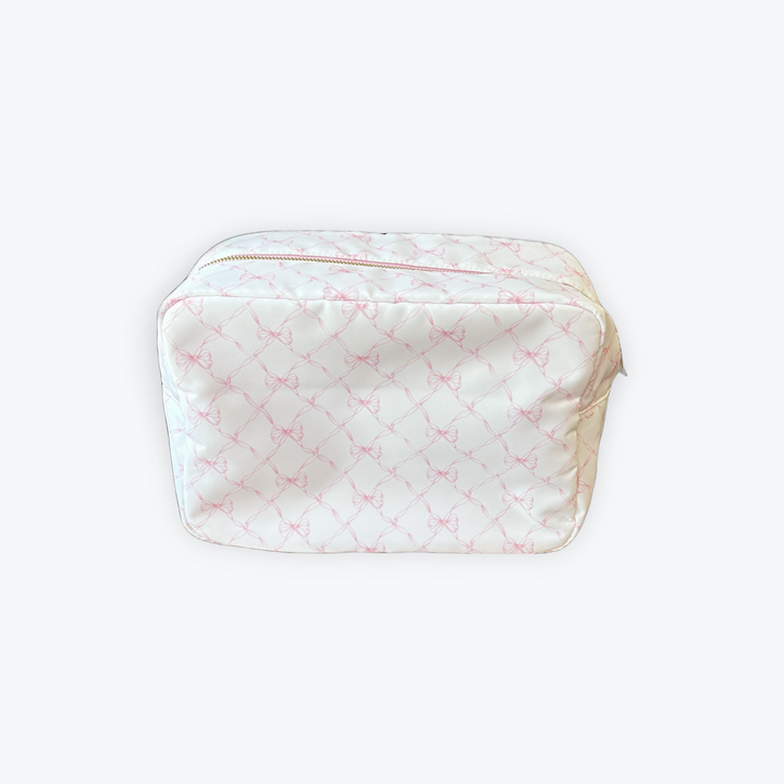 X-Large Bow Makeup Bag