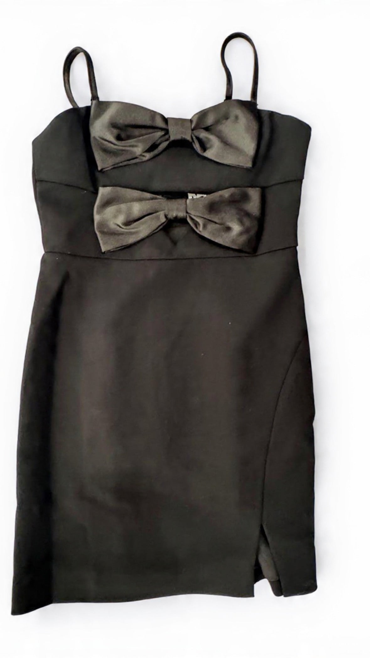 Katie J Black Bow Dress