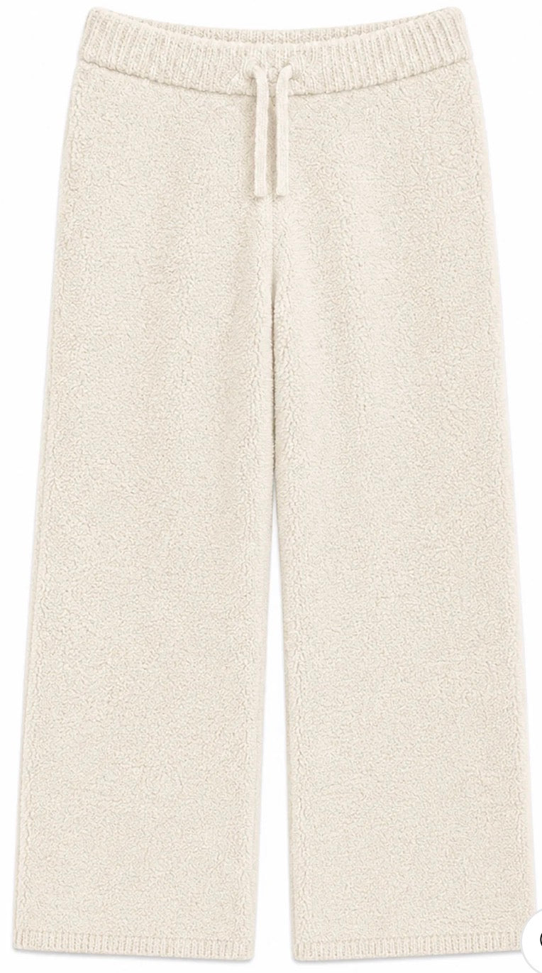 Katie J Parker Wide Leg Pant - Oatmeal
