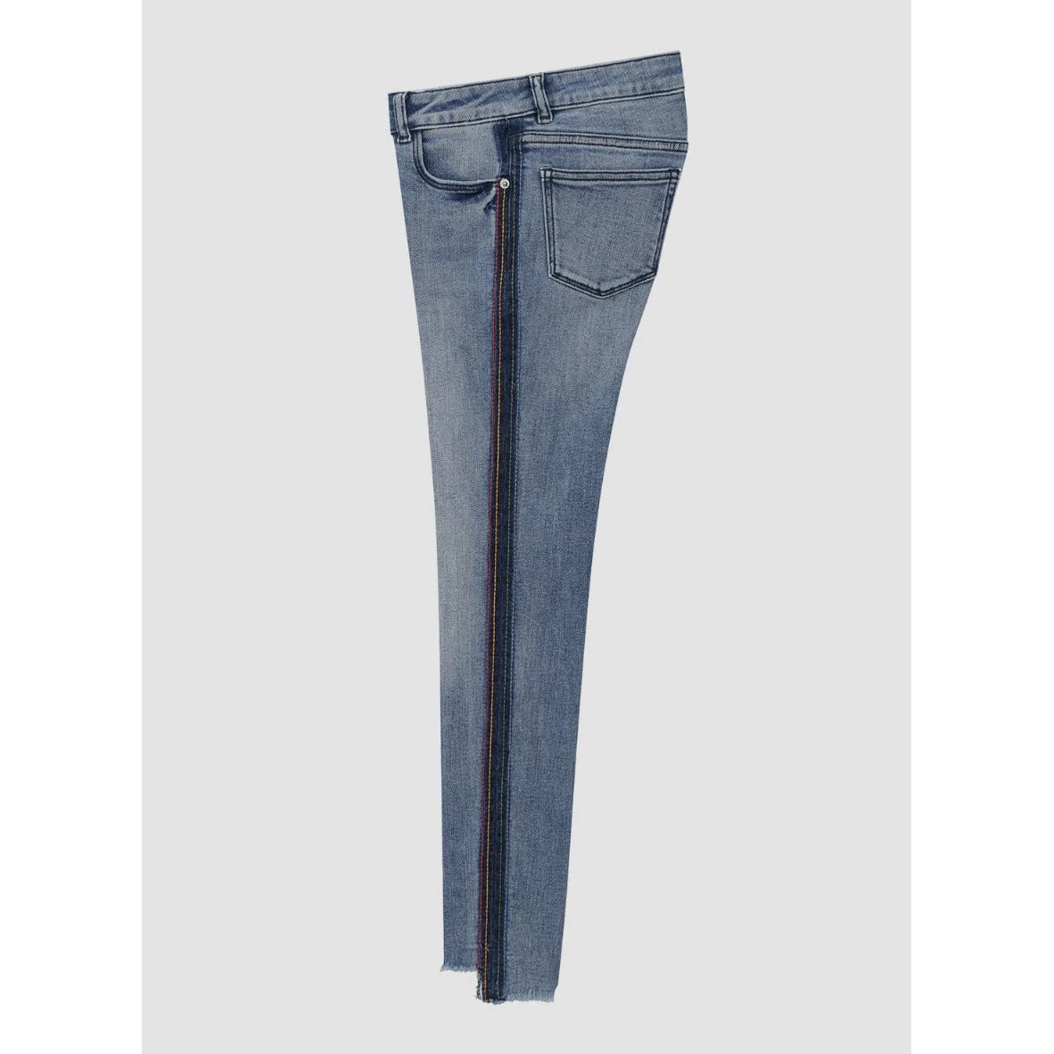 DL1961 Chloe Skinny Thunder Stripe Jean