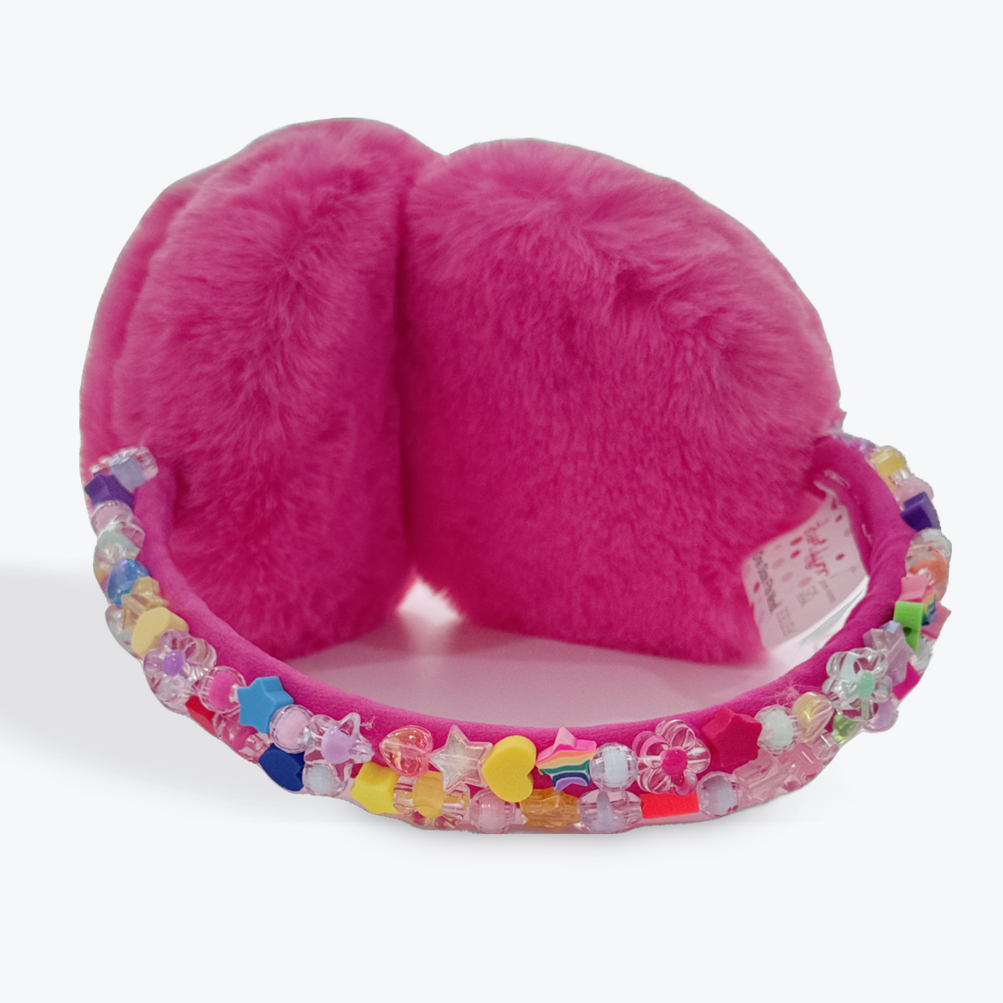 Bari Lynn Hot Pink Fun Charm Earmuffs