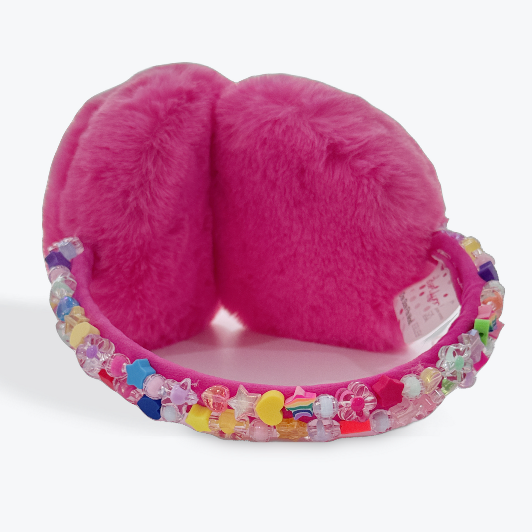 Bari Lynn Hot Pink Fun Charm Earmuffs