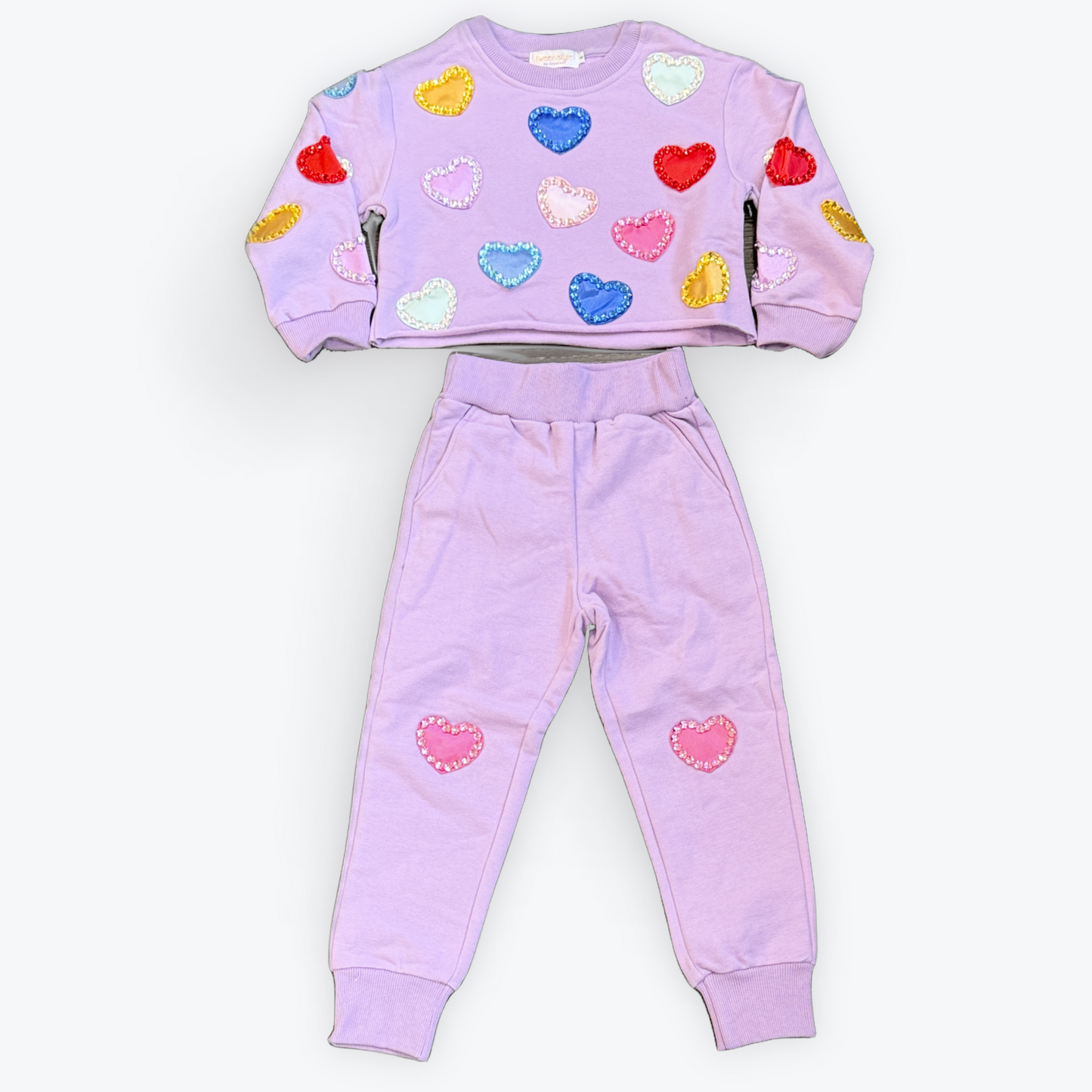 Tweenstyle Appliqué Heart Set