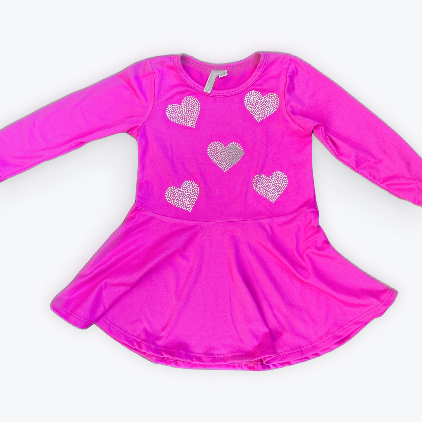 Sofi Hot Pink Heart Dress
