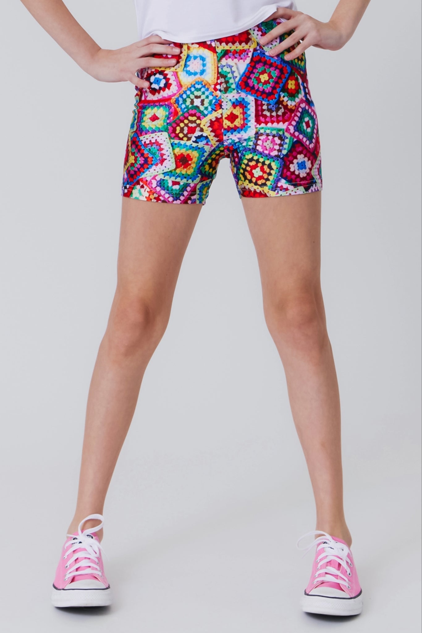 Terez Granny Squares Booty Short
