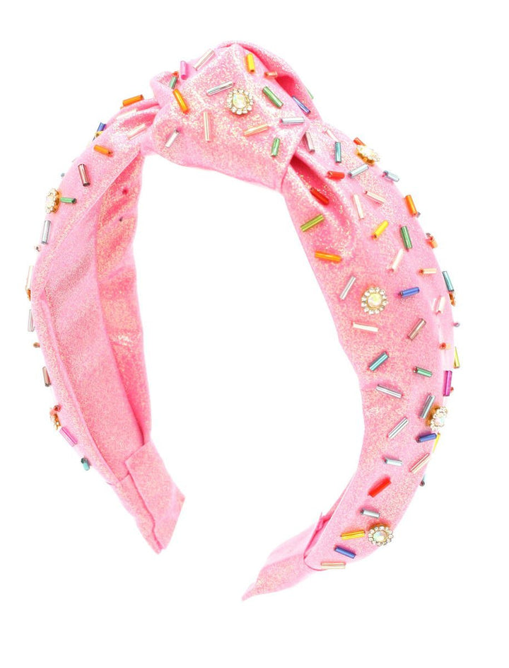 Shimmer Jewel Sprinkle Knot Headband